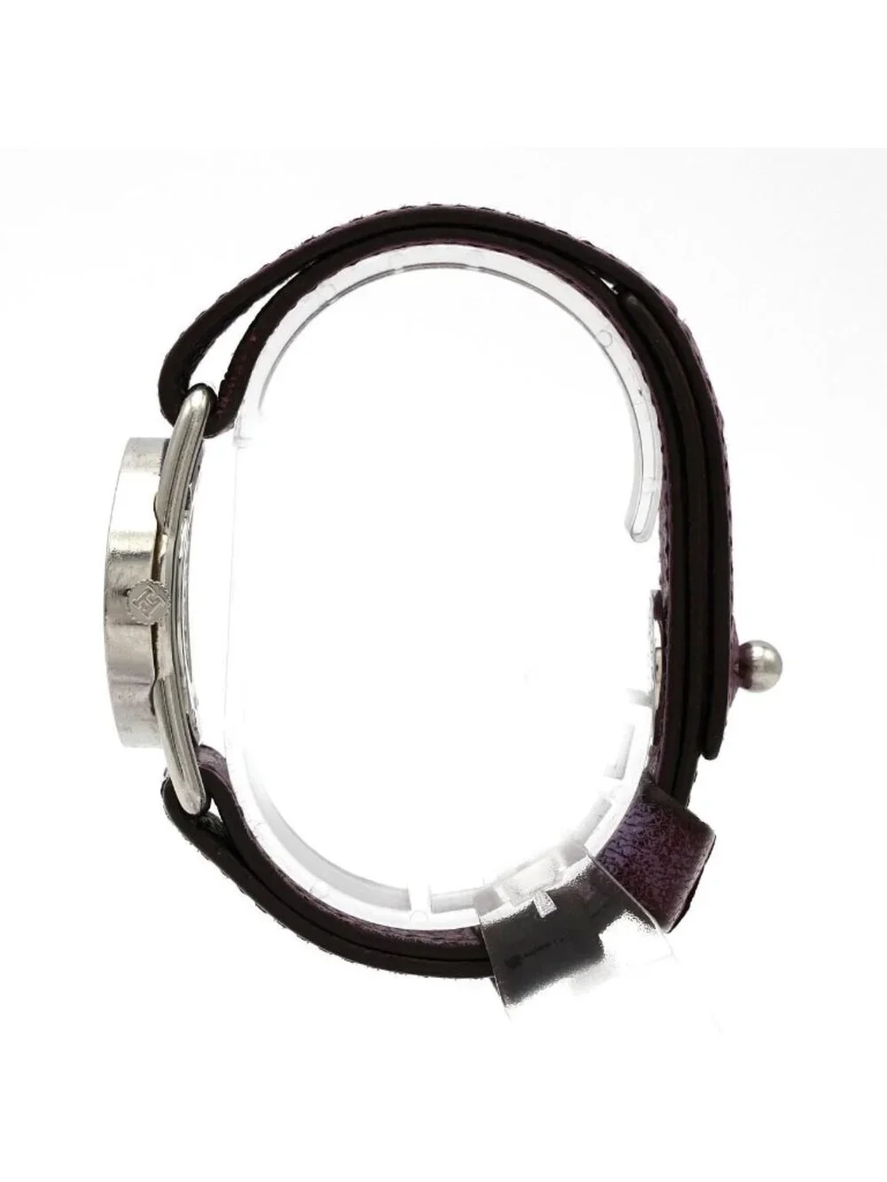 Hermes Barenia Rondo SS Quartz Watch